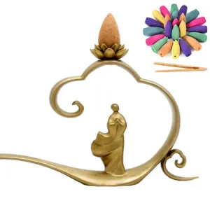 Luxury Brass Incense Burner