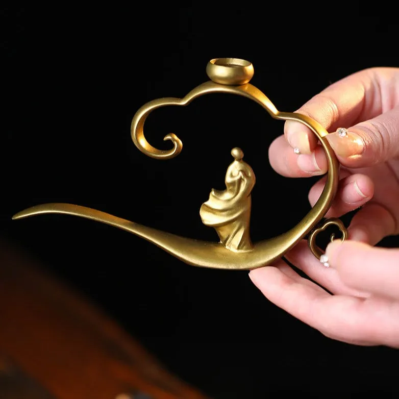 Luxury Brass Incense Burner