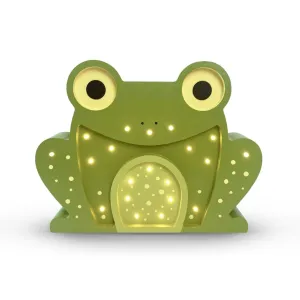 Luxury Handmade Lamp For Kids By Peekaboo - Frog