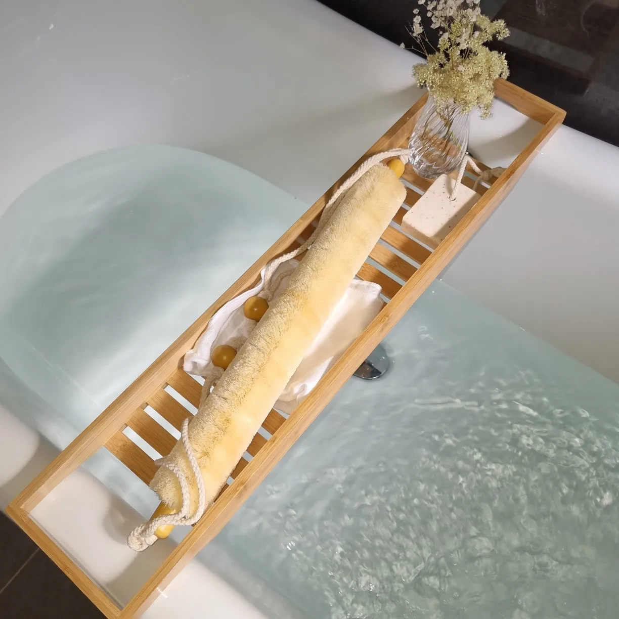 Luxury Long Back Brush With Cords