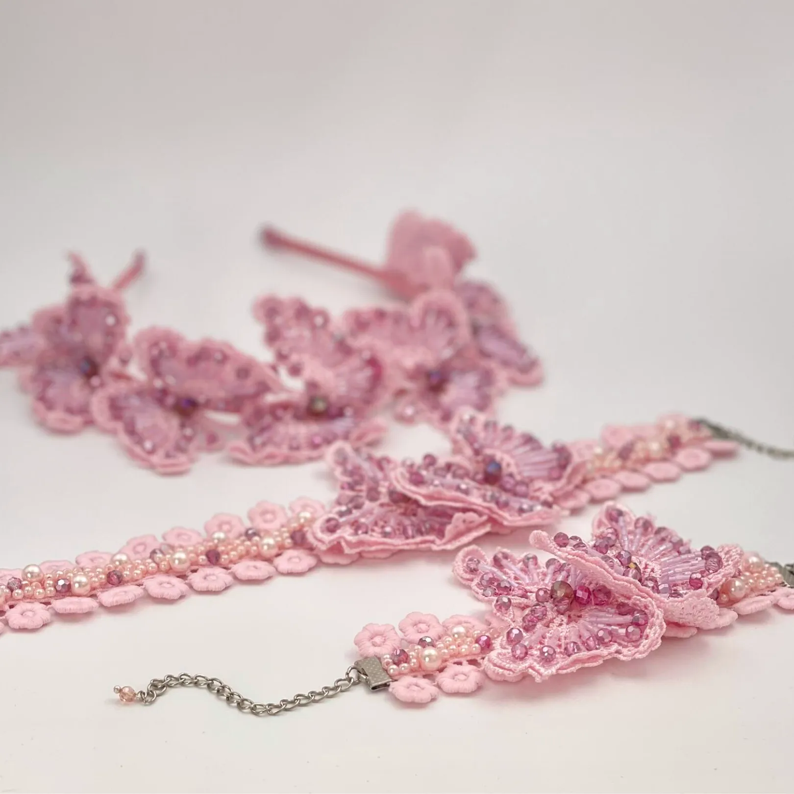 Luxury Wings of Love Lilac Butterfly Girls Bracelet