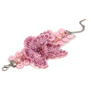 Luxury Wings of Love Lilac Butterfly Girls Bracelet