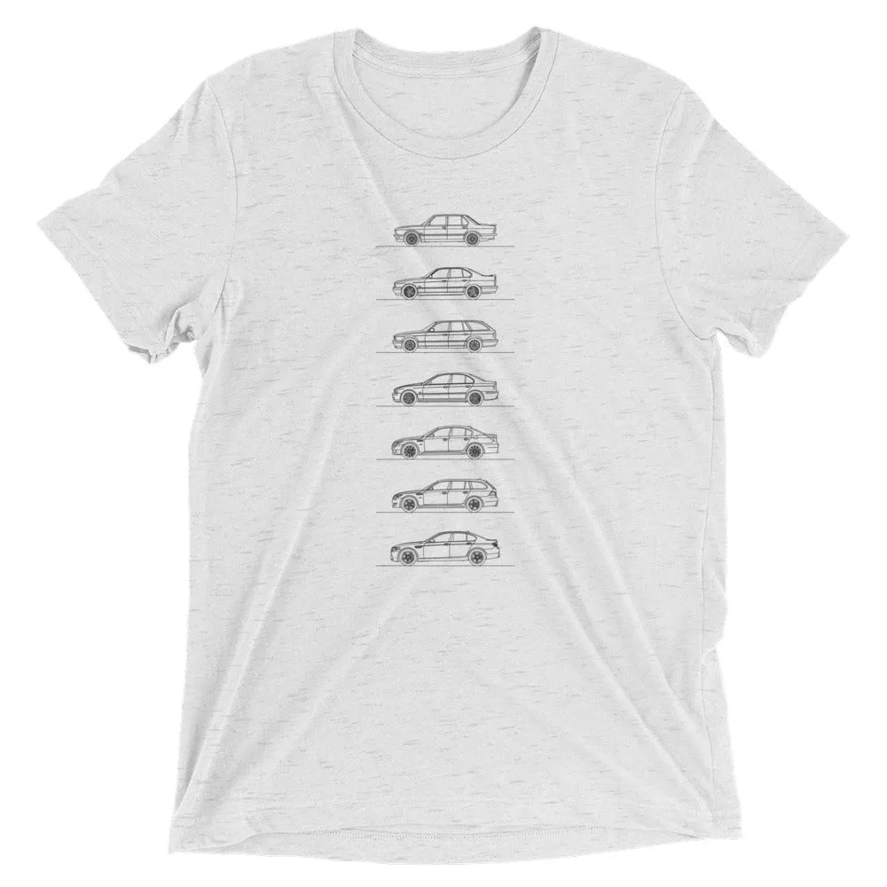 M5 E28 F10 outline t-shirt