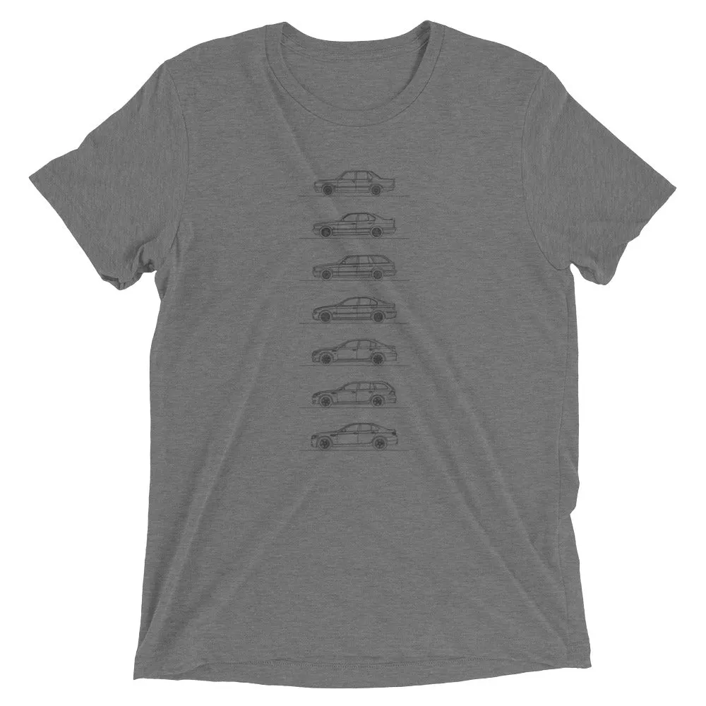 M5 E28 F10 outline t-shirt