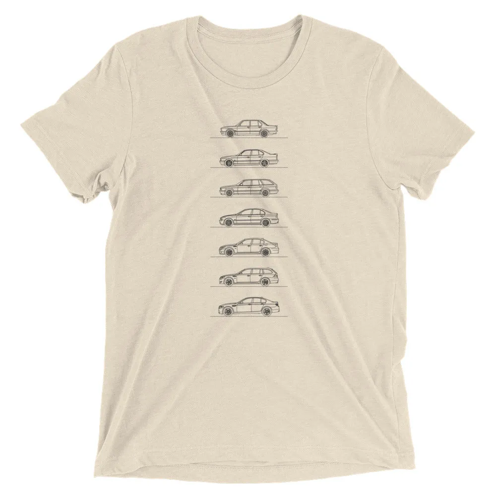 M5 E28 F10 outline t-shirt