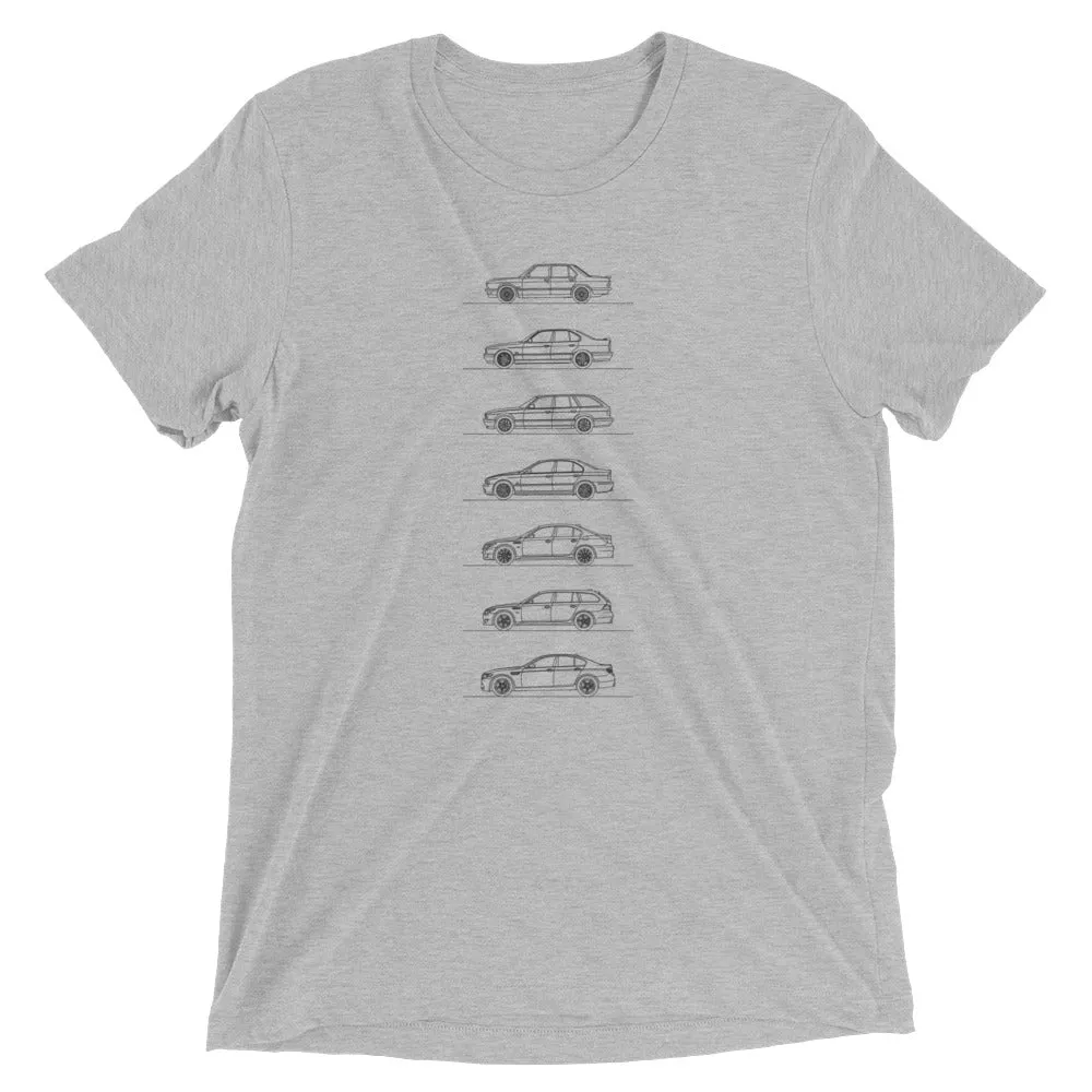 M5 E28 F10 outline t-shirt