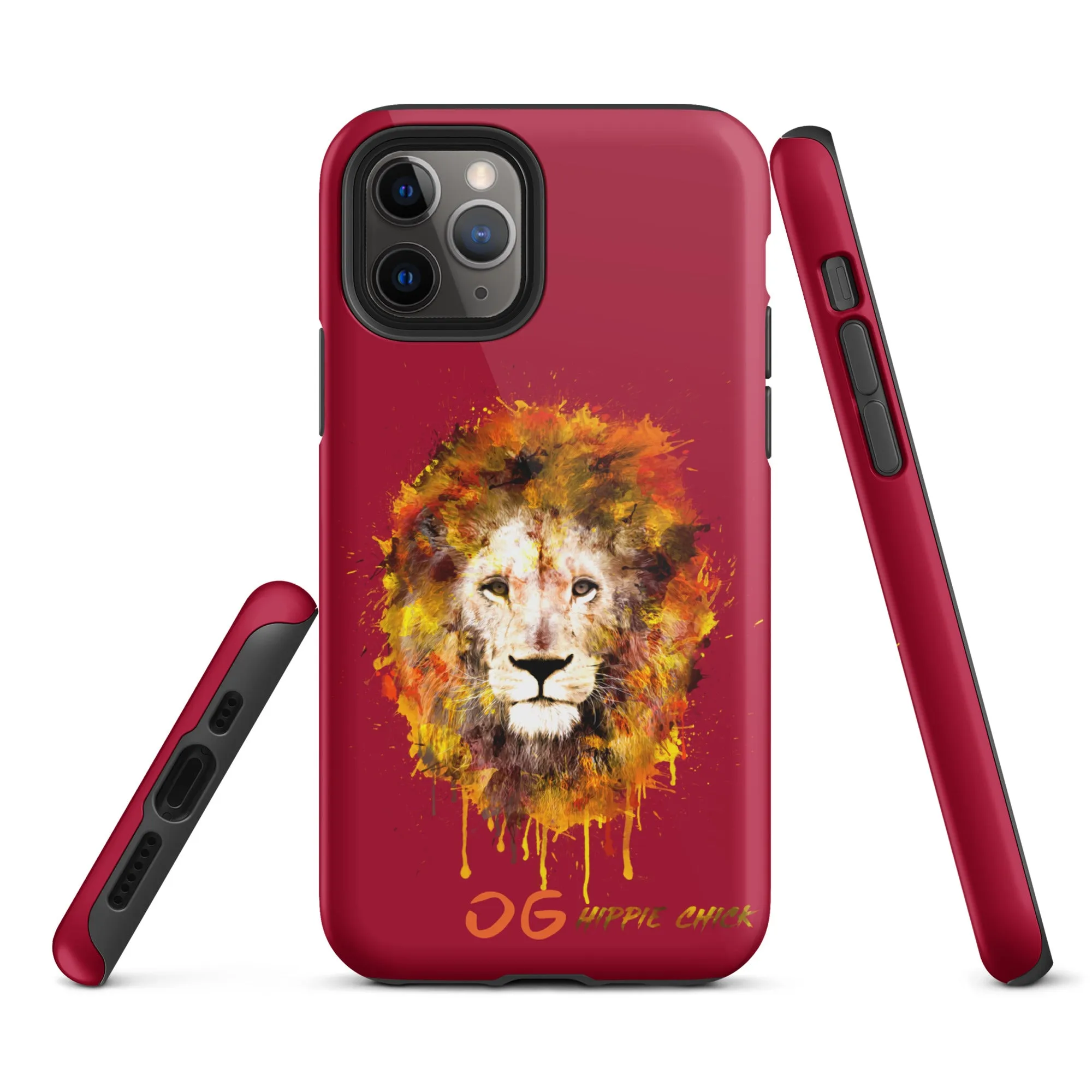 Maroon iPhone Case