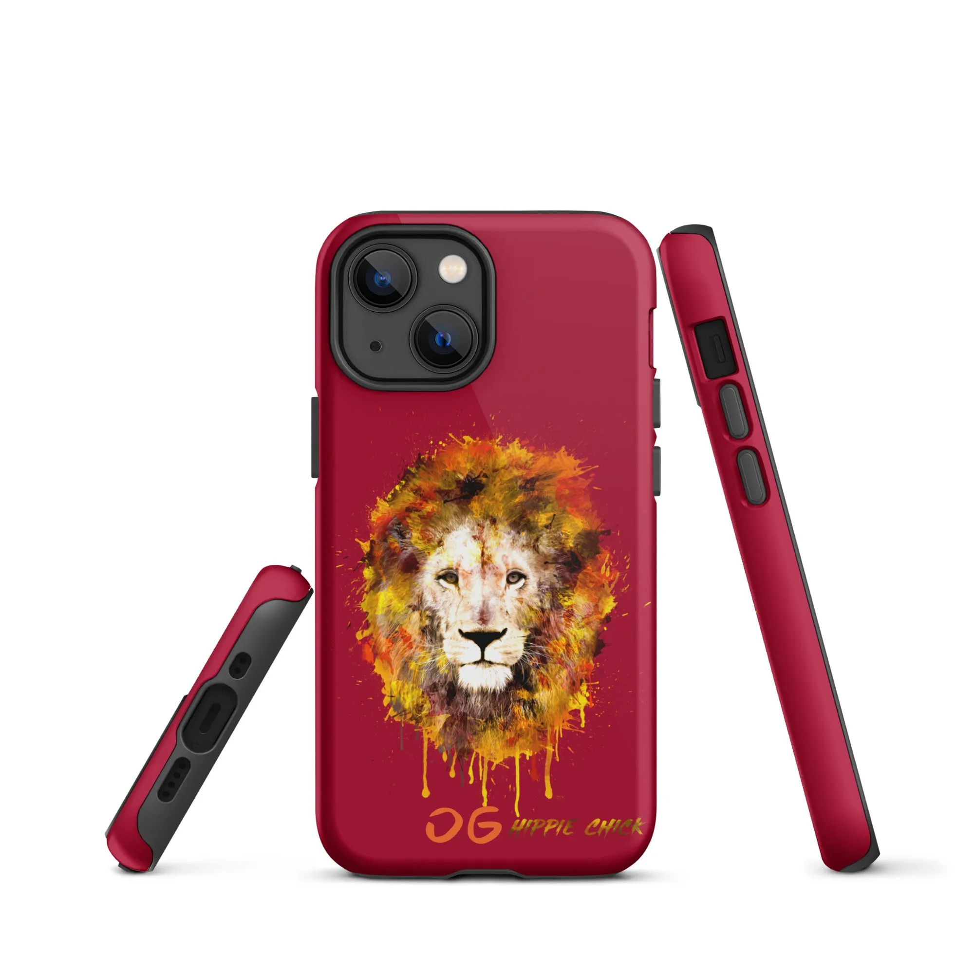 Maroon iPhone Case