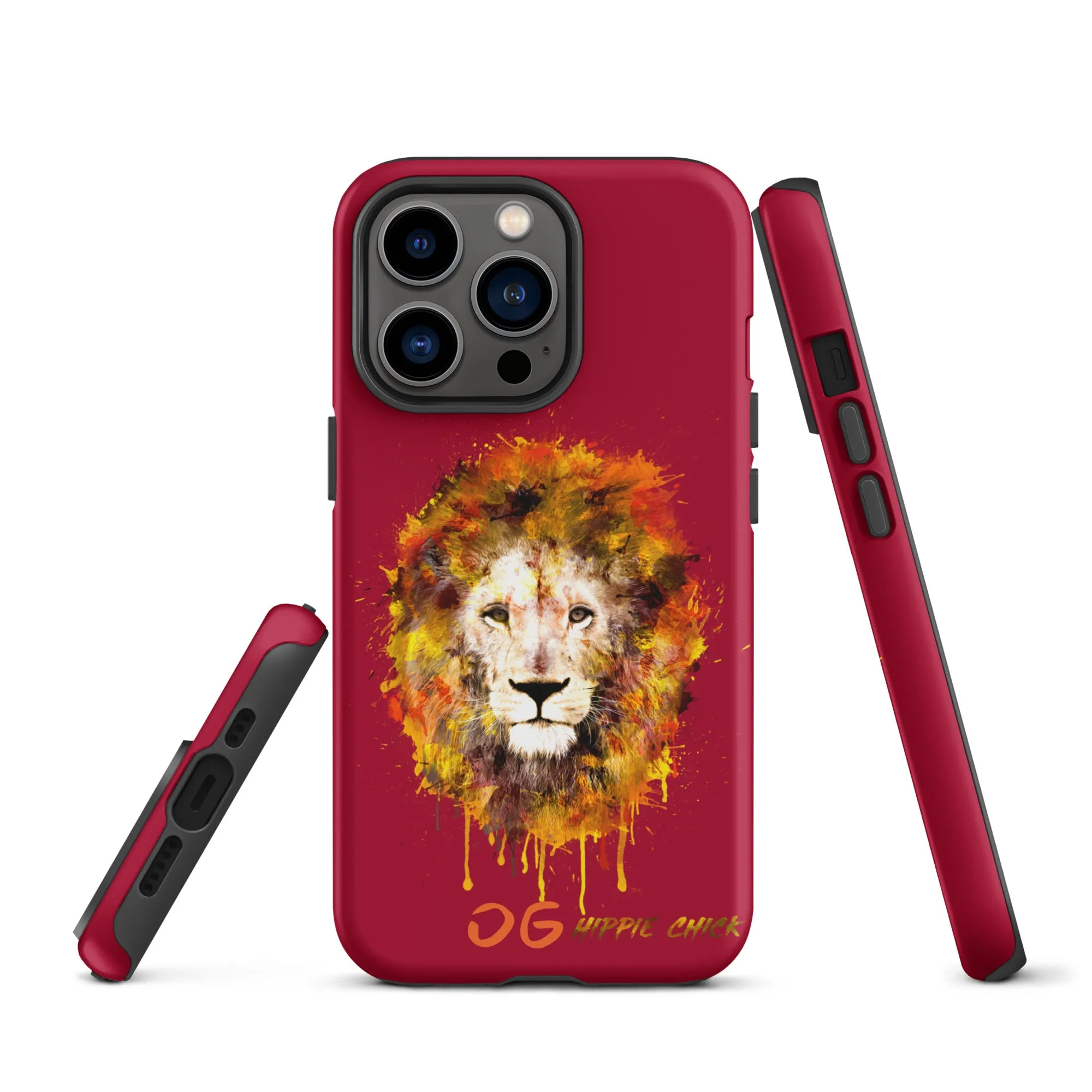 Maroon iPhone Case