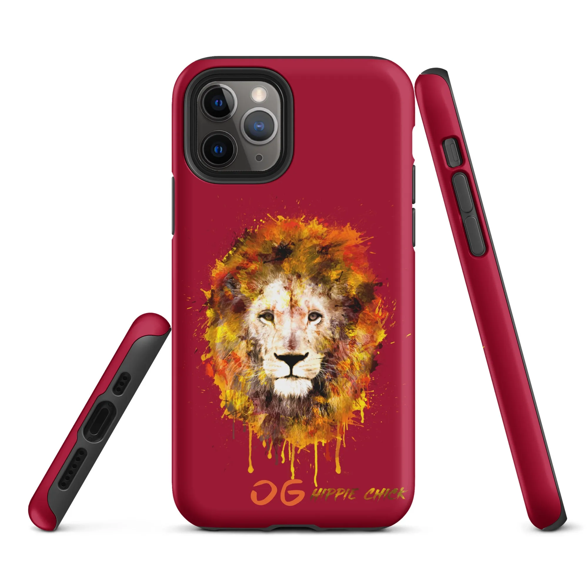 Maroon iPhone Case