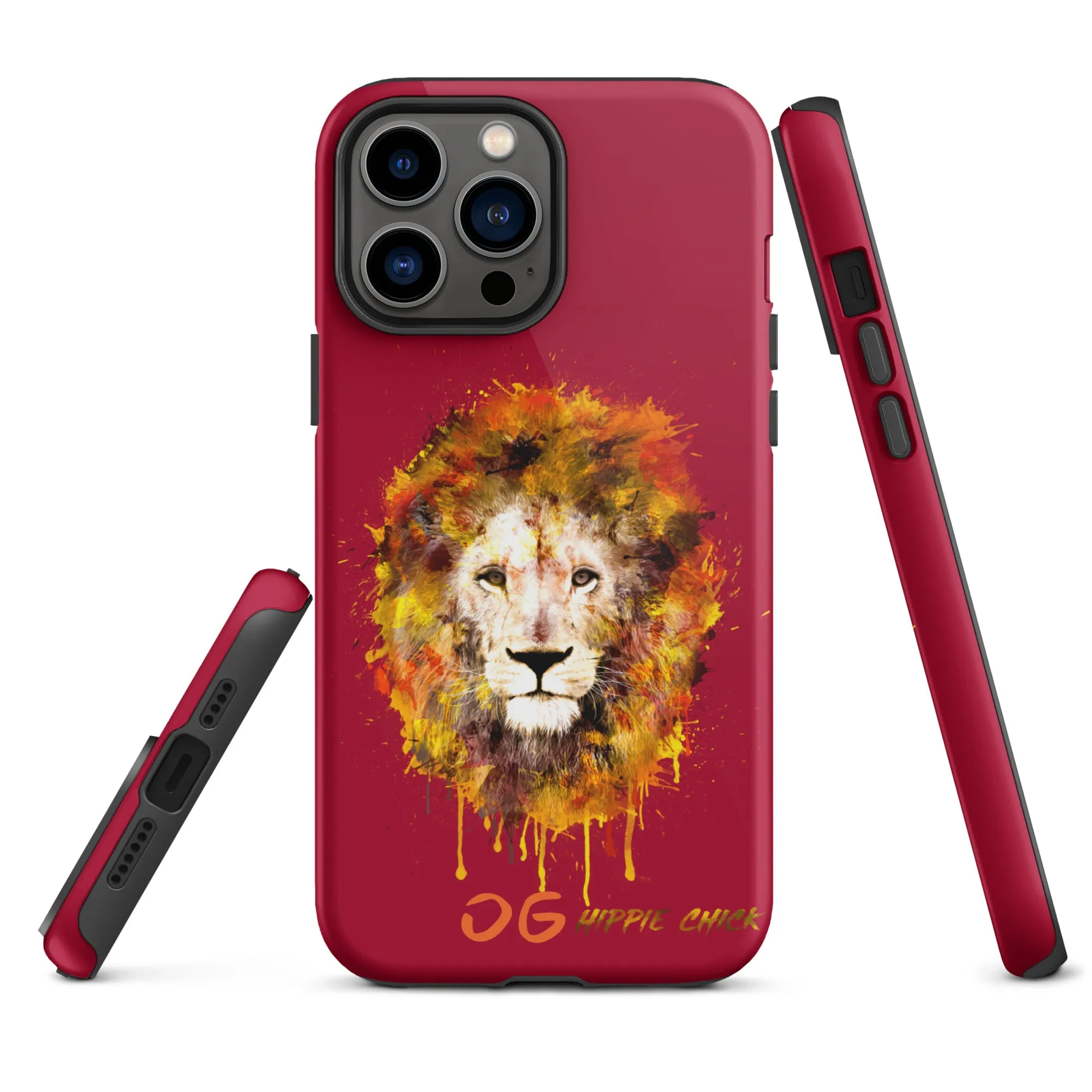 Maroon iPhone Case