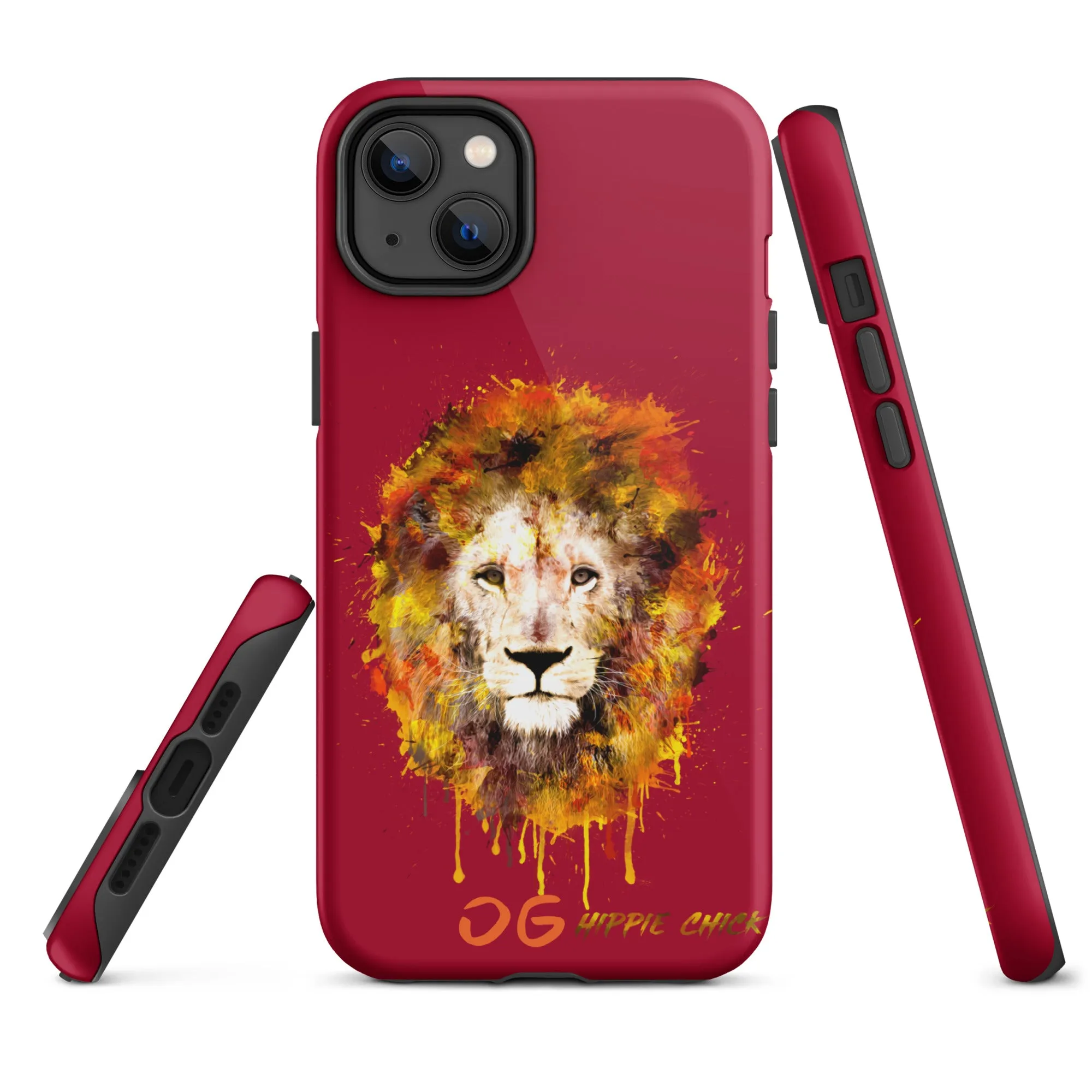 Maroon iPhone Case