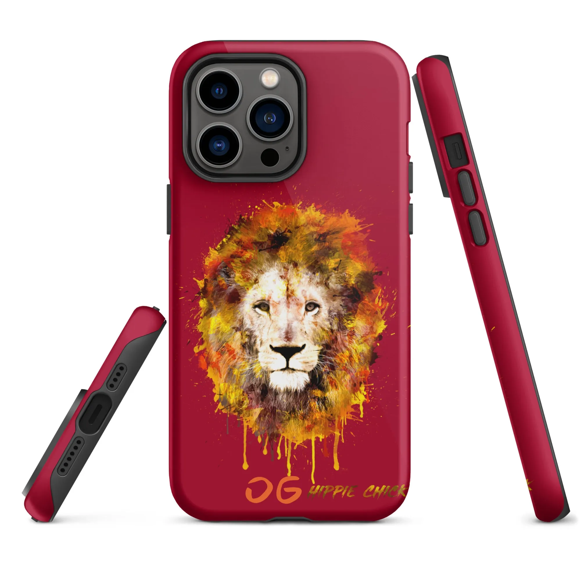 Maroon iPhone Case