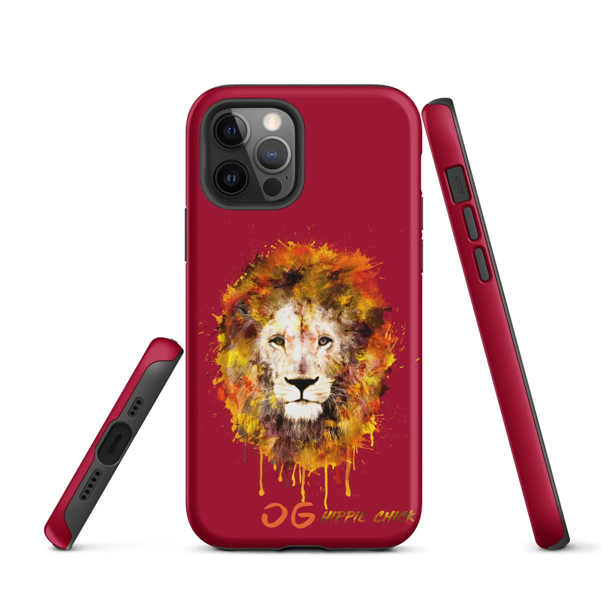 Maroon iPhone Case