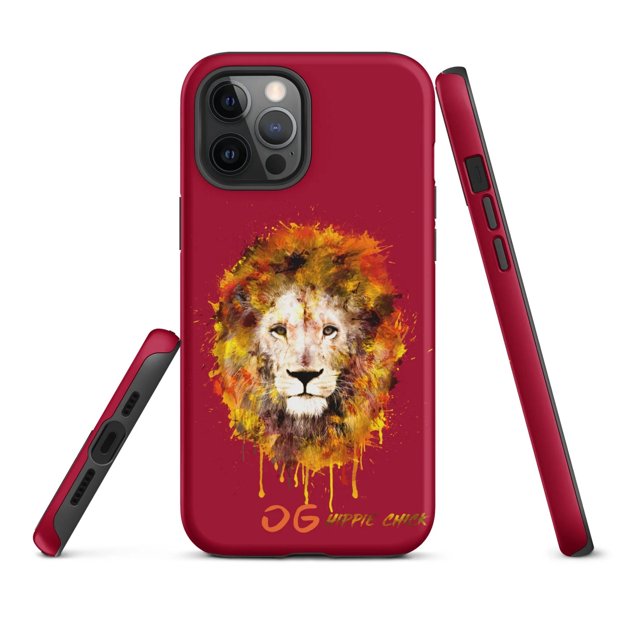 Maroon iPhone Case