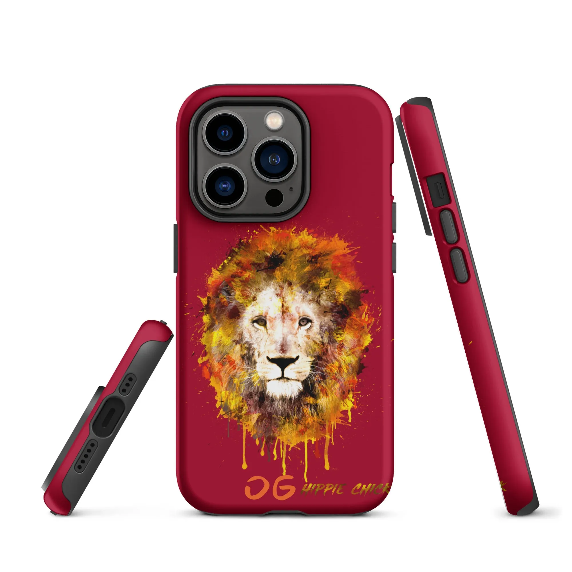 Maroon iPhone Case