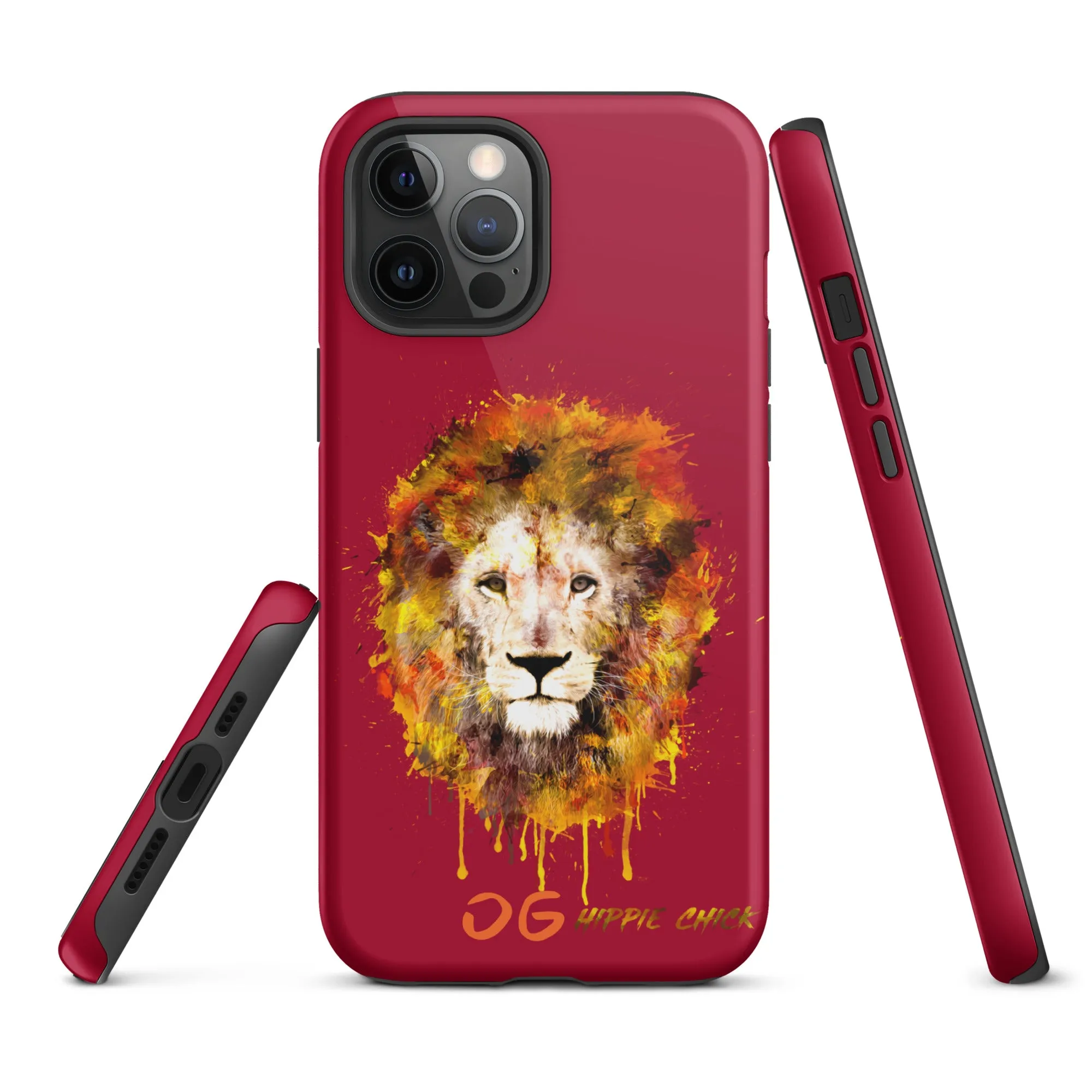Maroon iPhone Case
