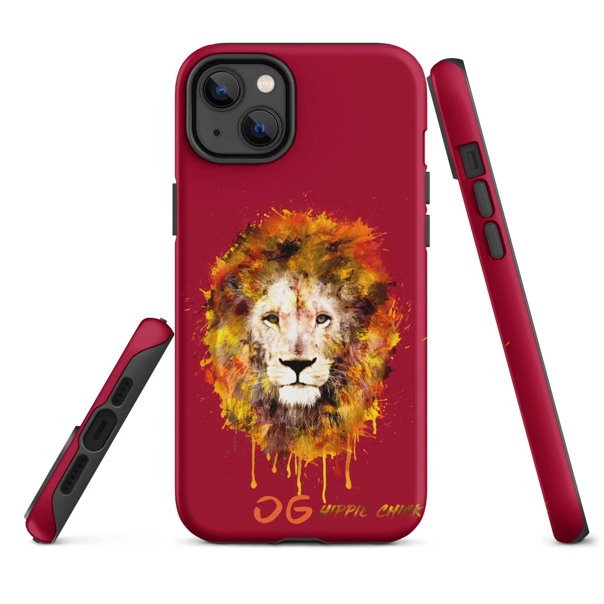 Maroon iPhone Case
