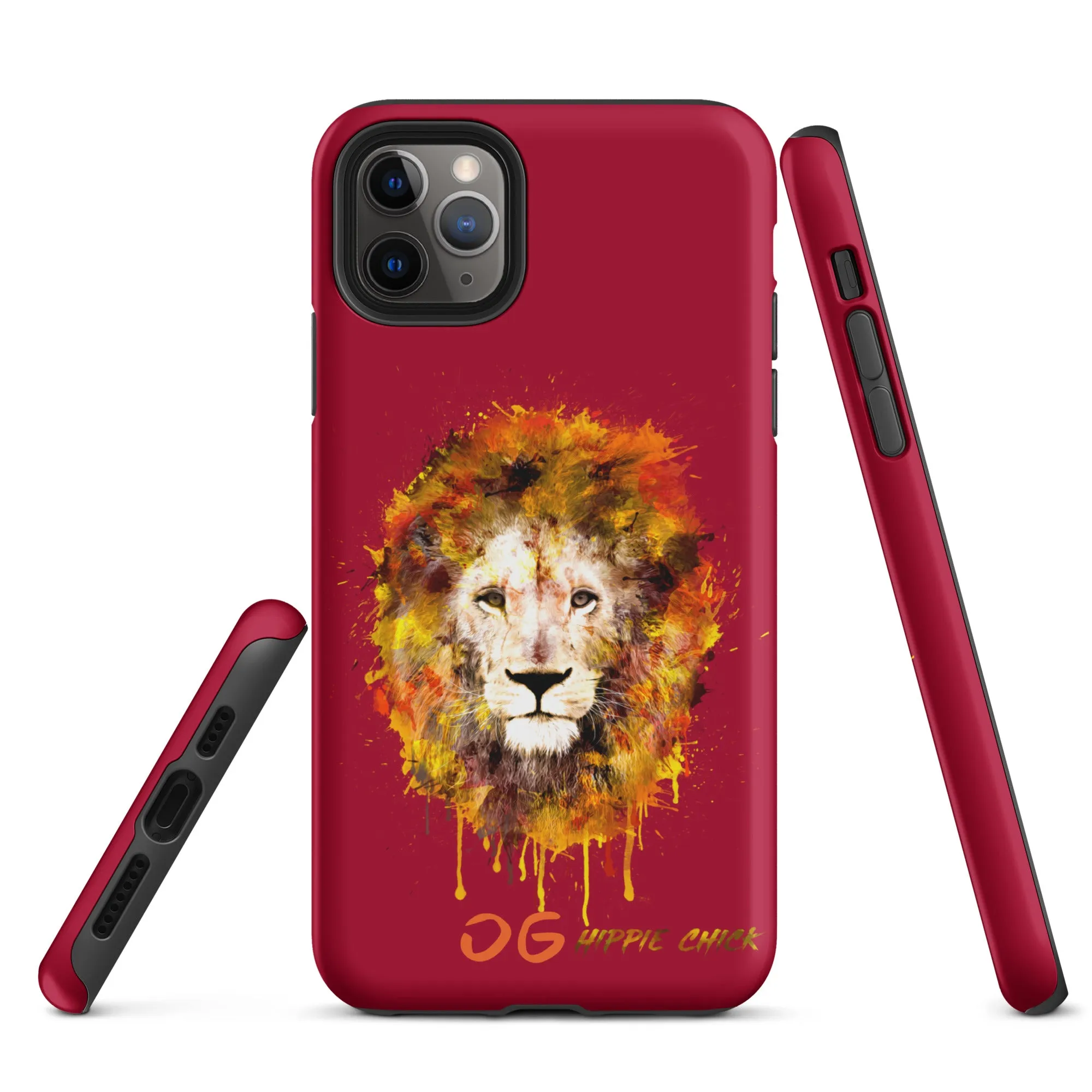 Maroon iPhone Case