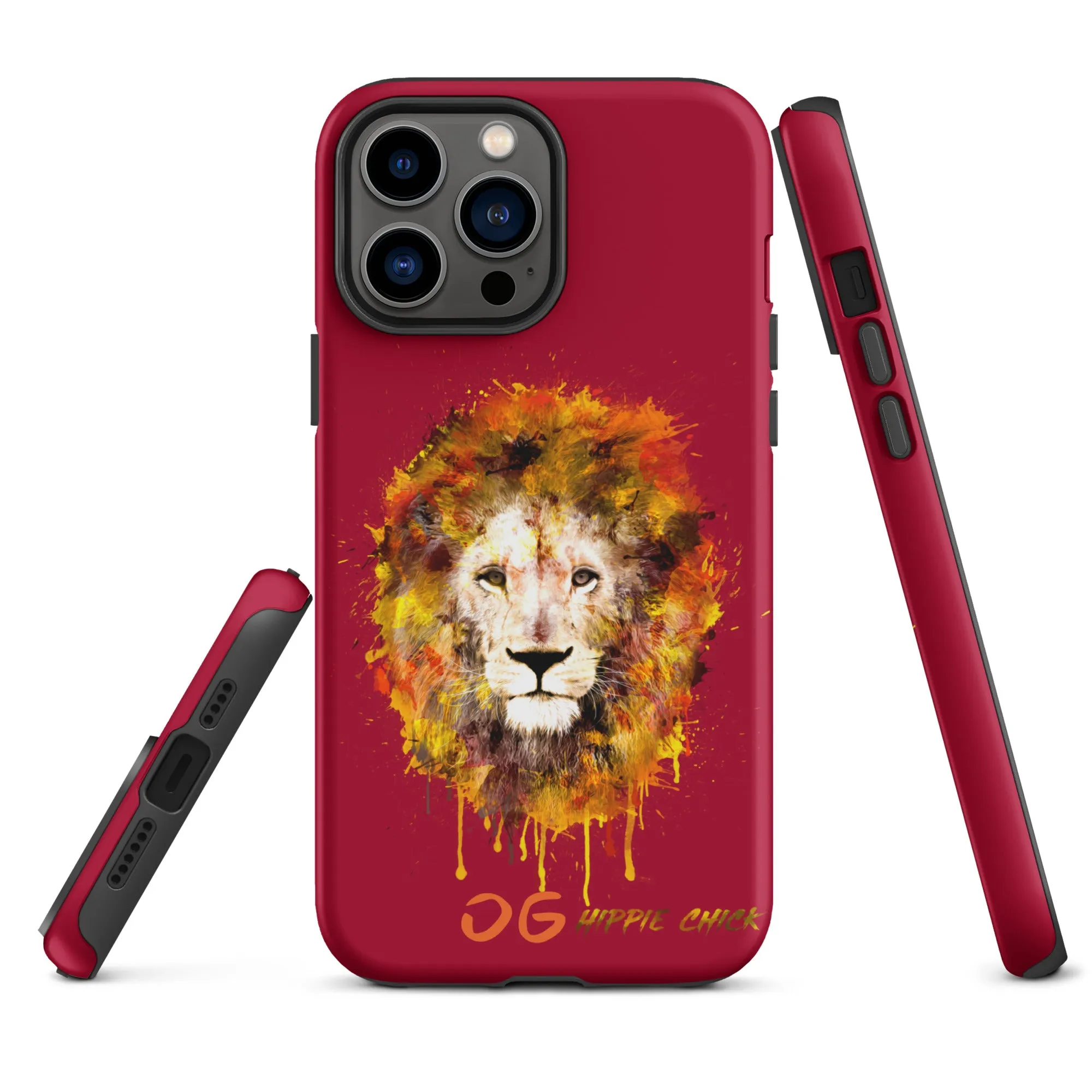 Maroon iPhone Case