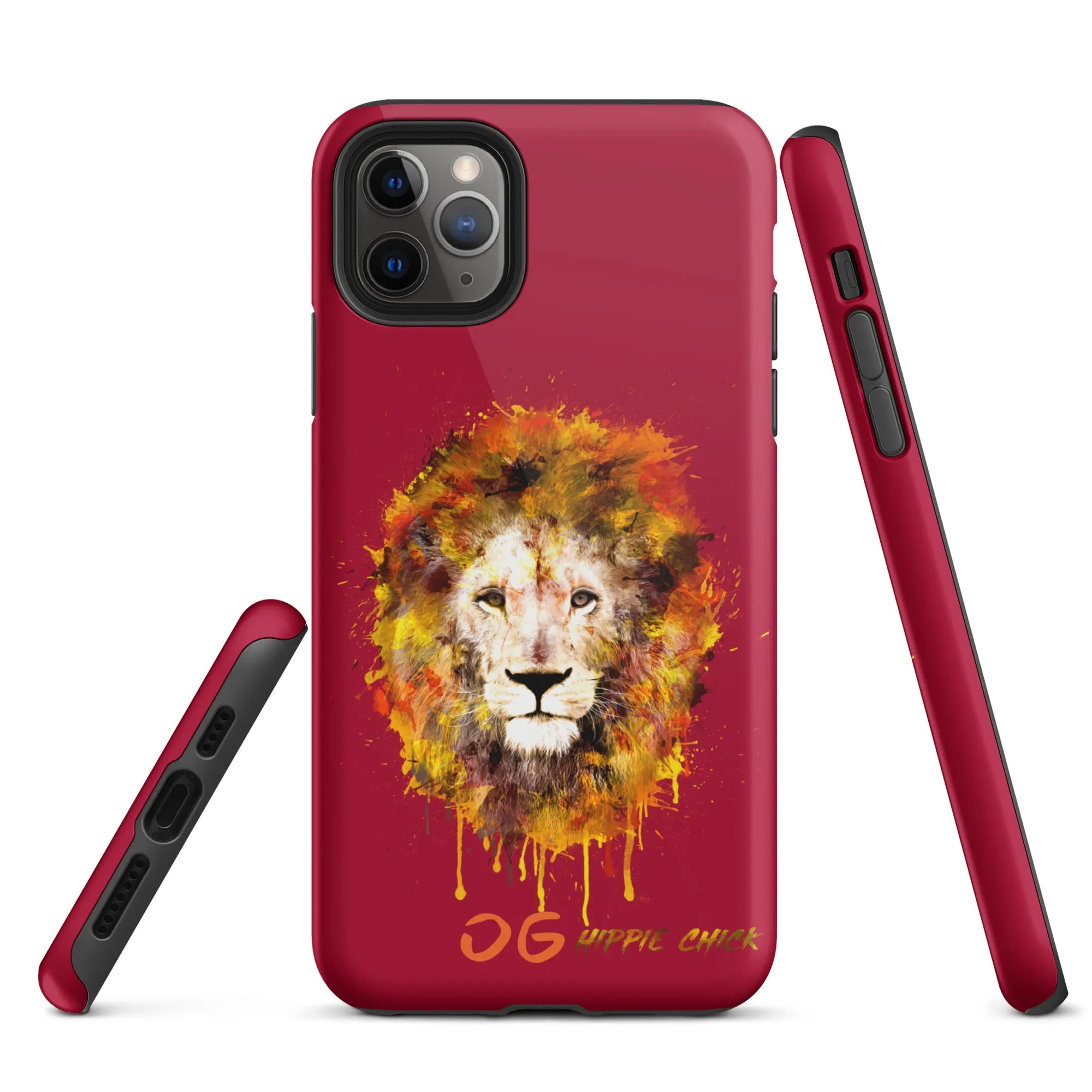 Maroon iPhone Case