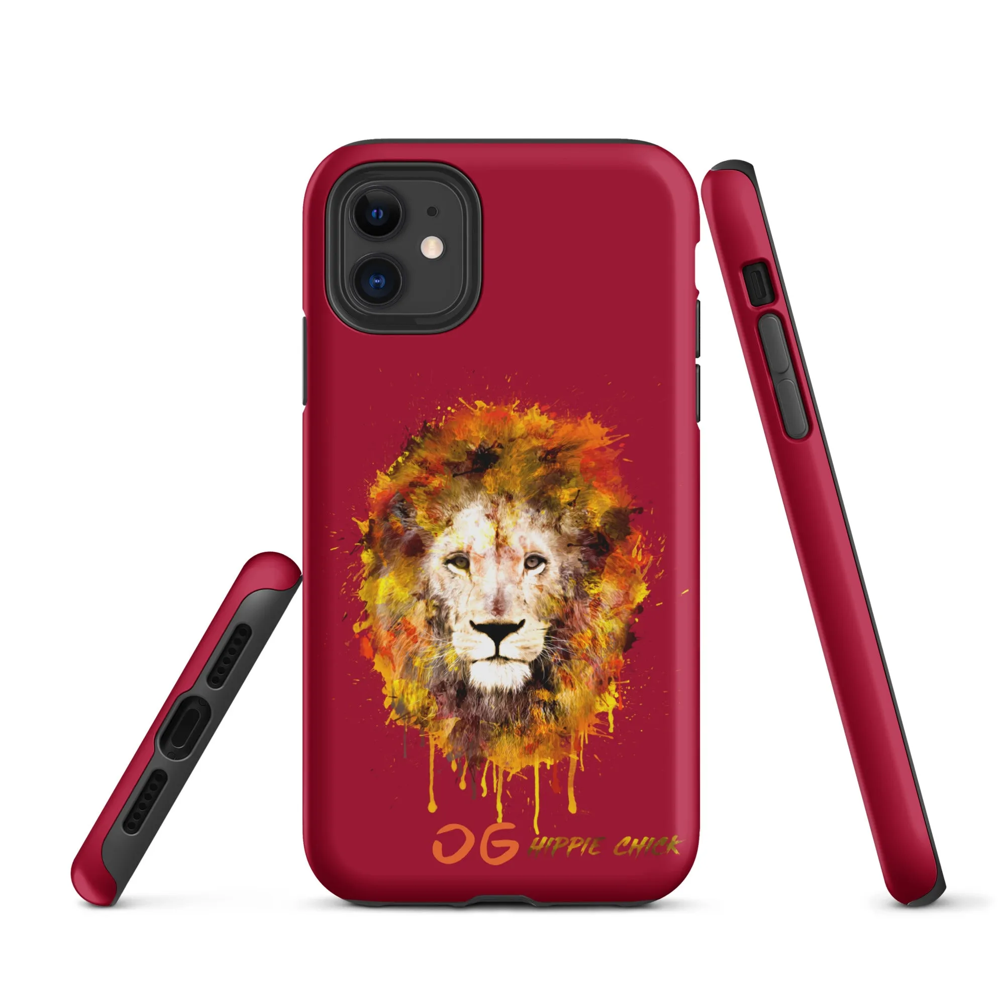 Maroon iPhone Case