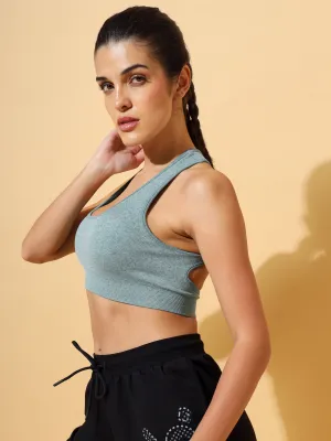 Melange Seamless Medium Impact Sports Bra