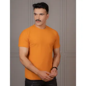 Men's Popcorn Half Sleeve Round Neck T-Shirt
