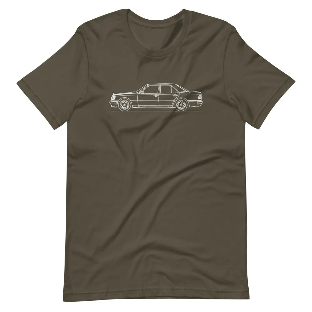 Mercedes-Benz 500 E W124 silhouette t-shirt