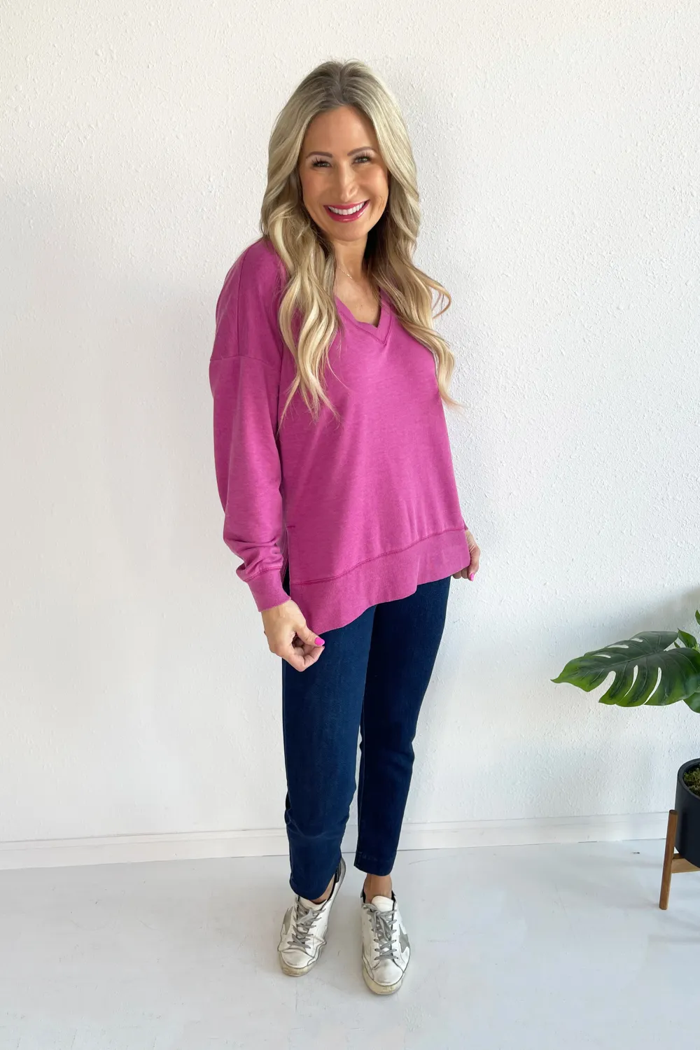 Modern V-Neck Weekender