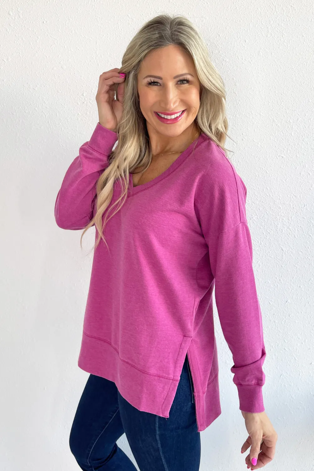 Modern V-Neck Weekender