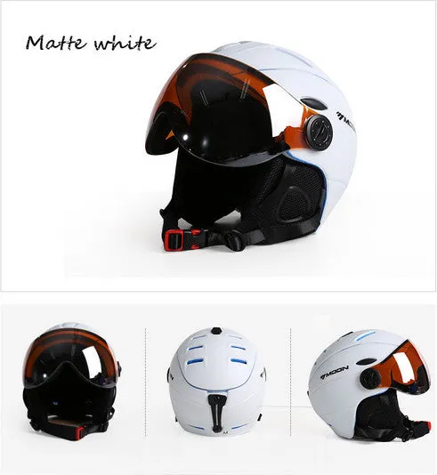 Moon Ski Helmet Ultralight Integrally-Molded