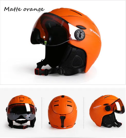 Moon Ski Helmet Ultralight Integrally-Molded