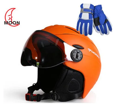 Moon Ski Helmet Ultralight Integrally-Molded