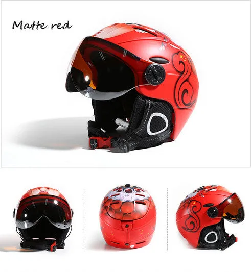 Moon Ski Helmet Ultralight Integrally-Molded