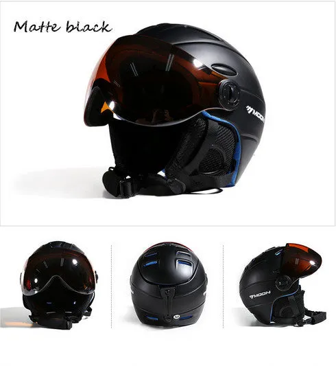 Moon Ski Helmet Ultralight Integrally-Molded