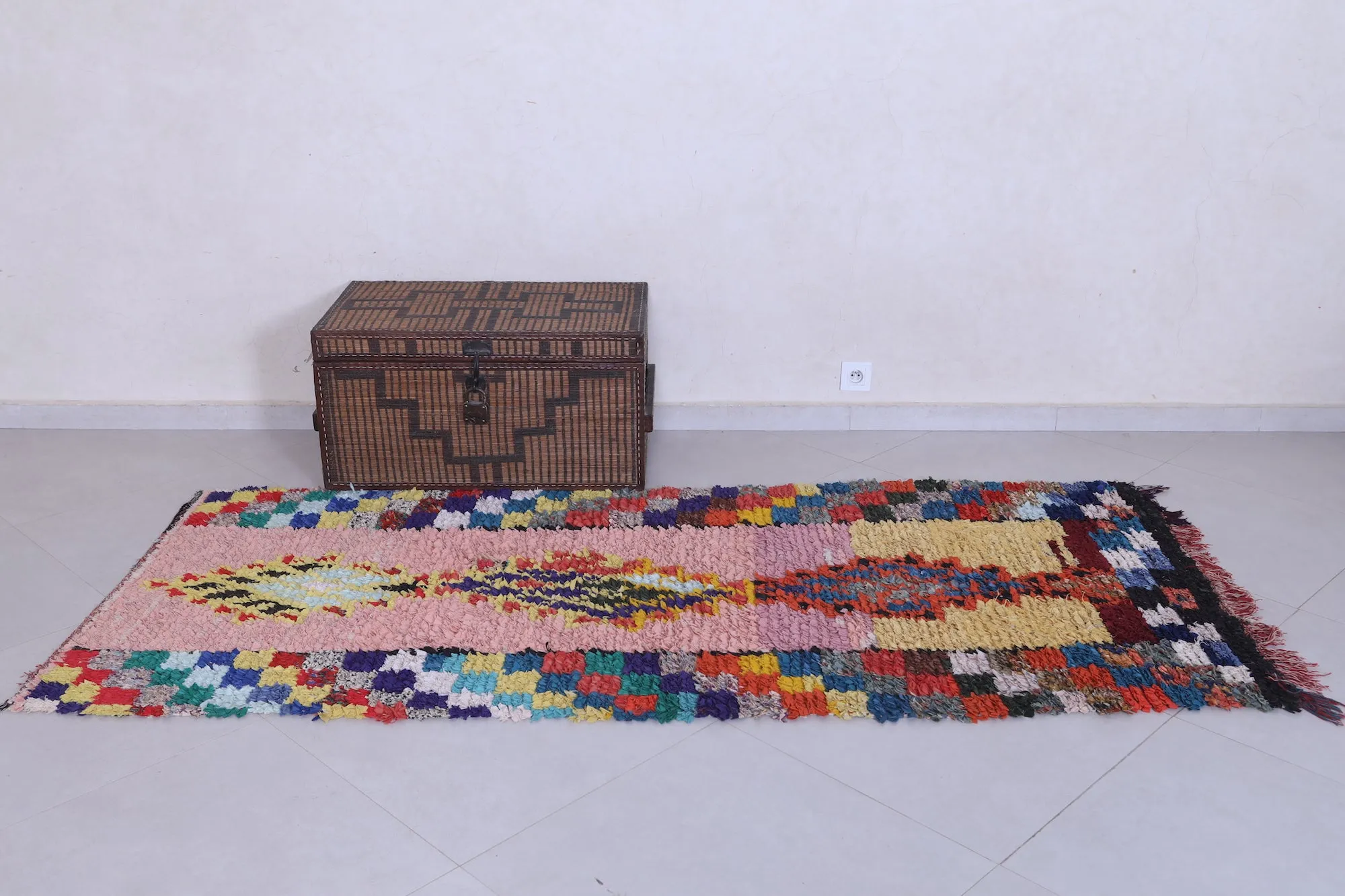Moroccan rug 3.4 FT X 8 FT