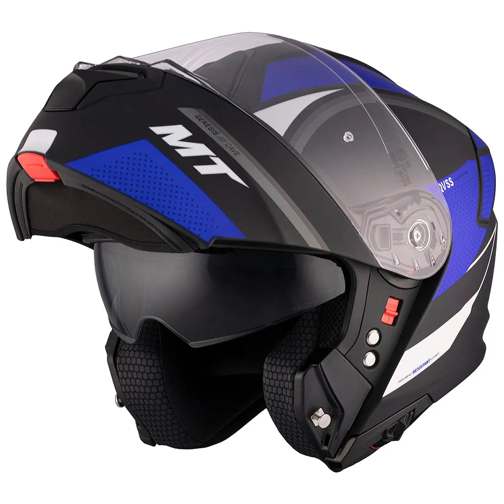 MT GENESIS SV [CAVE MATT BLACK/BLUE/WHITE]