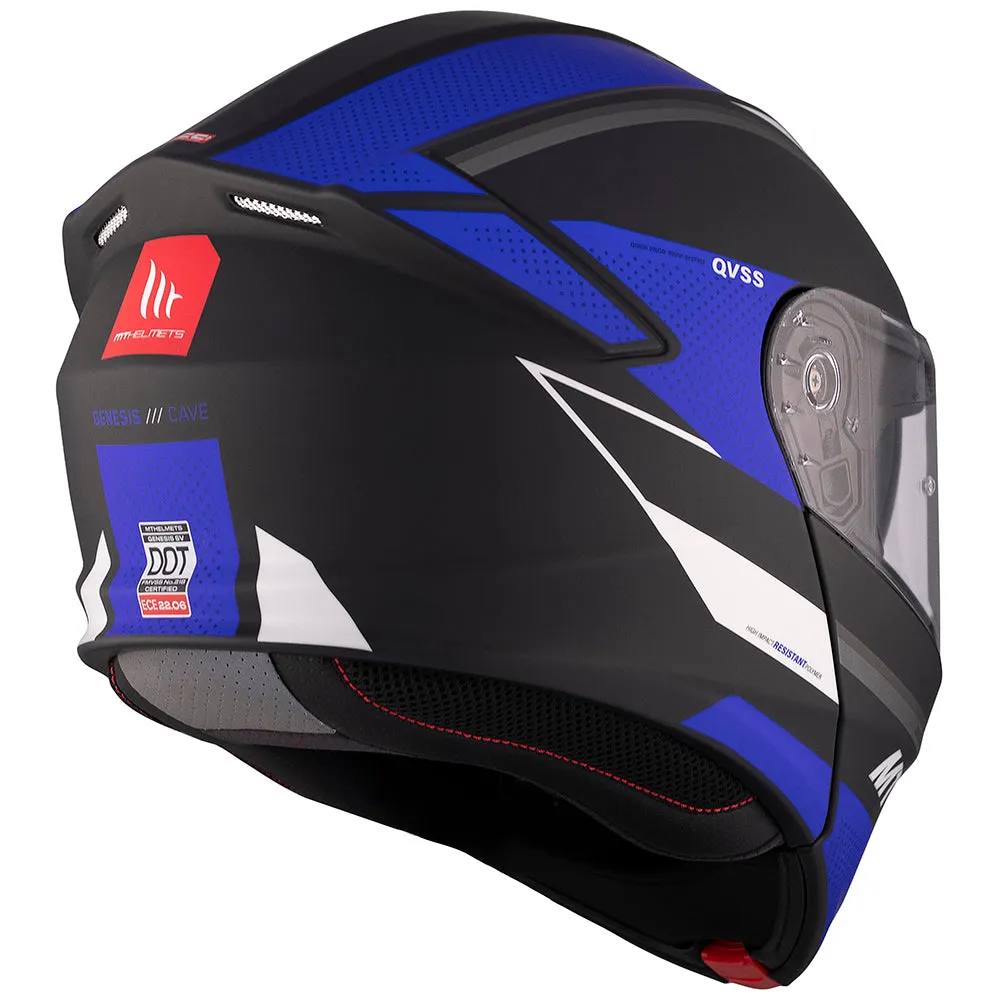 MT GENESIS SV [CAVE MATT BLACK/BLUE/WHITE]