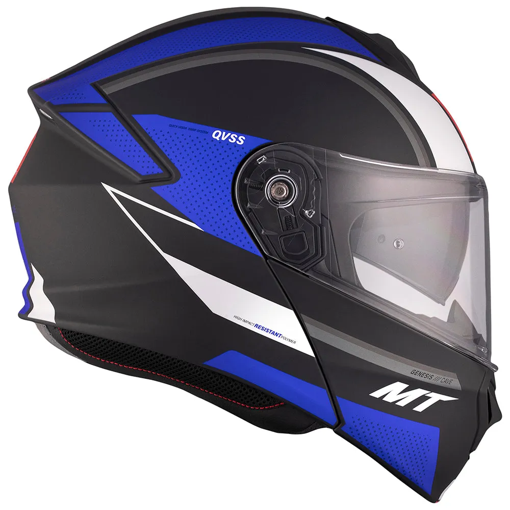 MT GENESIS SV [CAVE MATT BLACK/BLUE/WHITE]