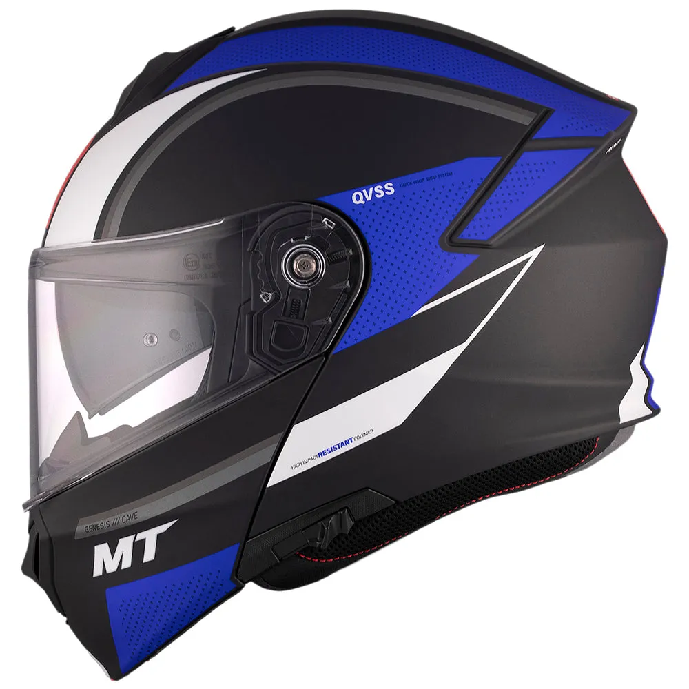 MT GENESIS SV [CAVE MATT BLACK/BLUE/WHITE]