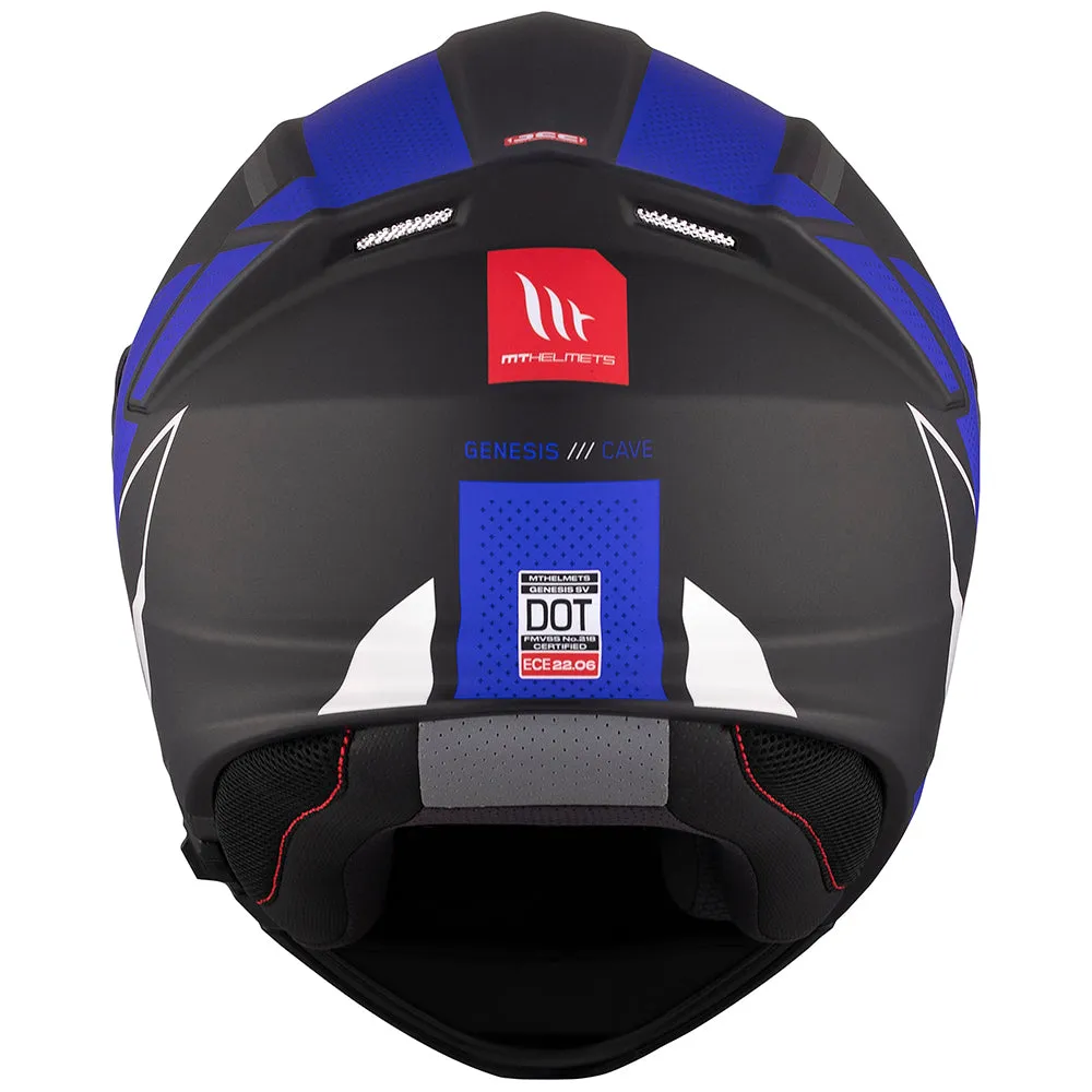 MT GENESIS SV [CAVE MATT BLACK/BLUE/WHITE]
