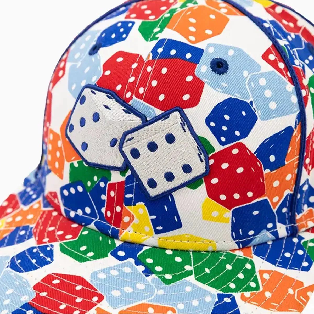 Multi Vintage Dice Gambling 59Fifty Fitted Hat
