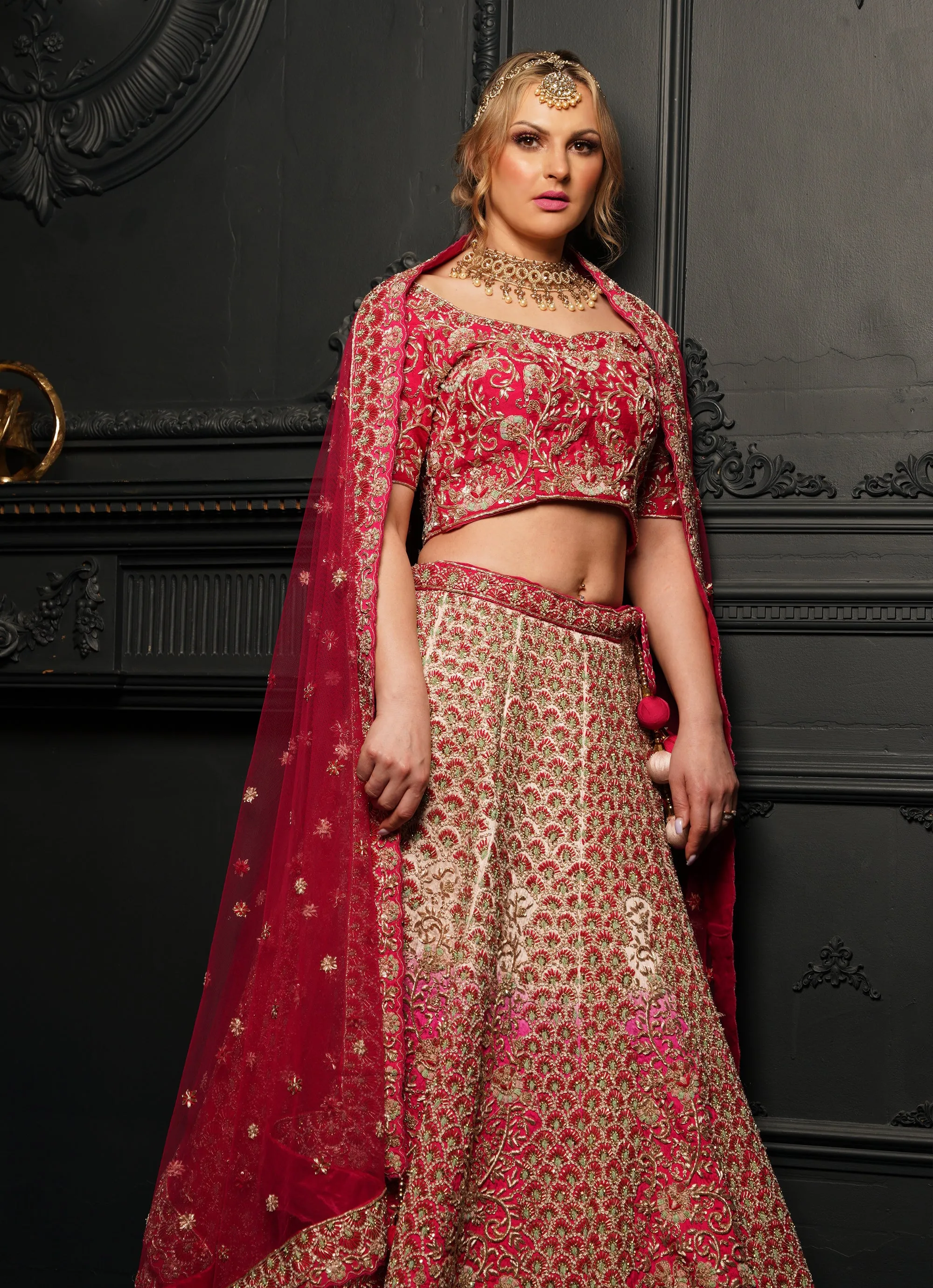 NAZMEEN LUXURY BRIDAL LEHENGA