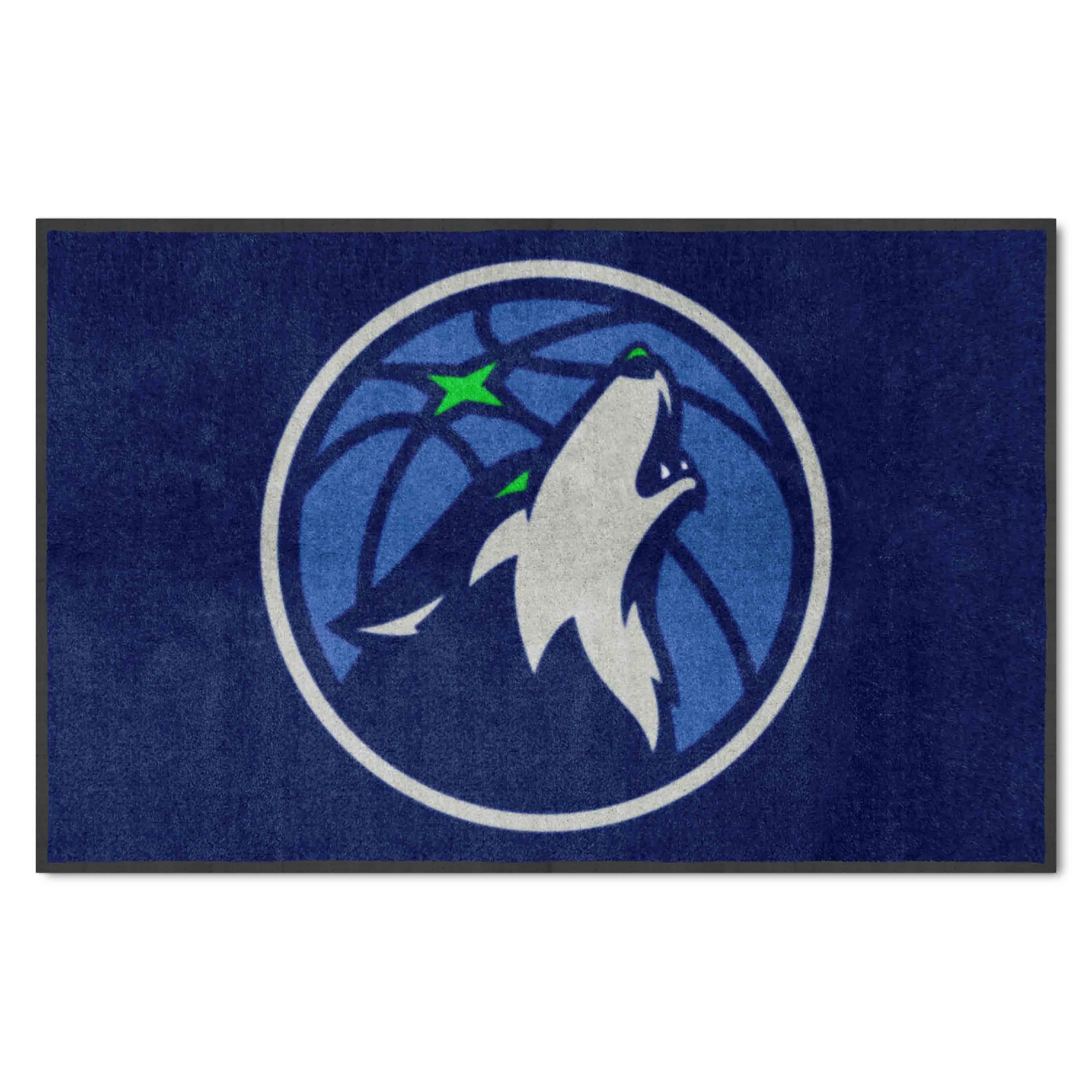 NBA - Minnesota Timberwolves 4X6 Logo Mat - Landscape