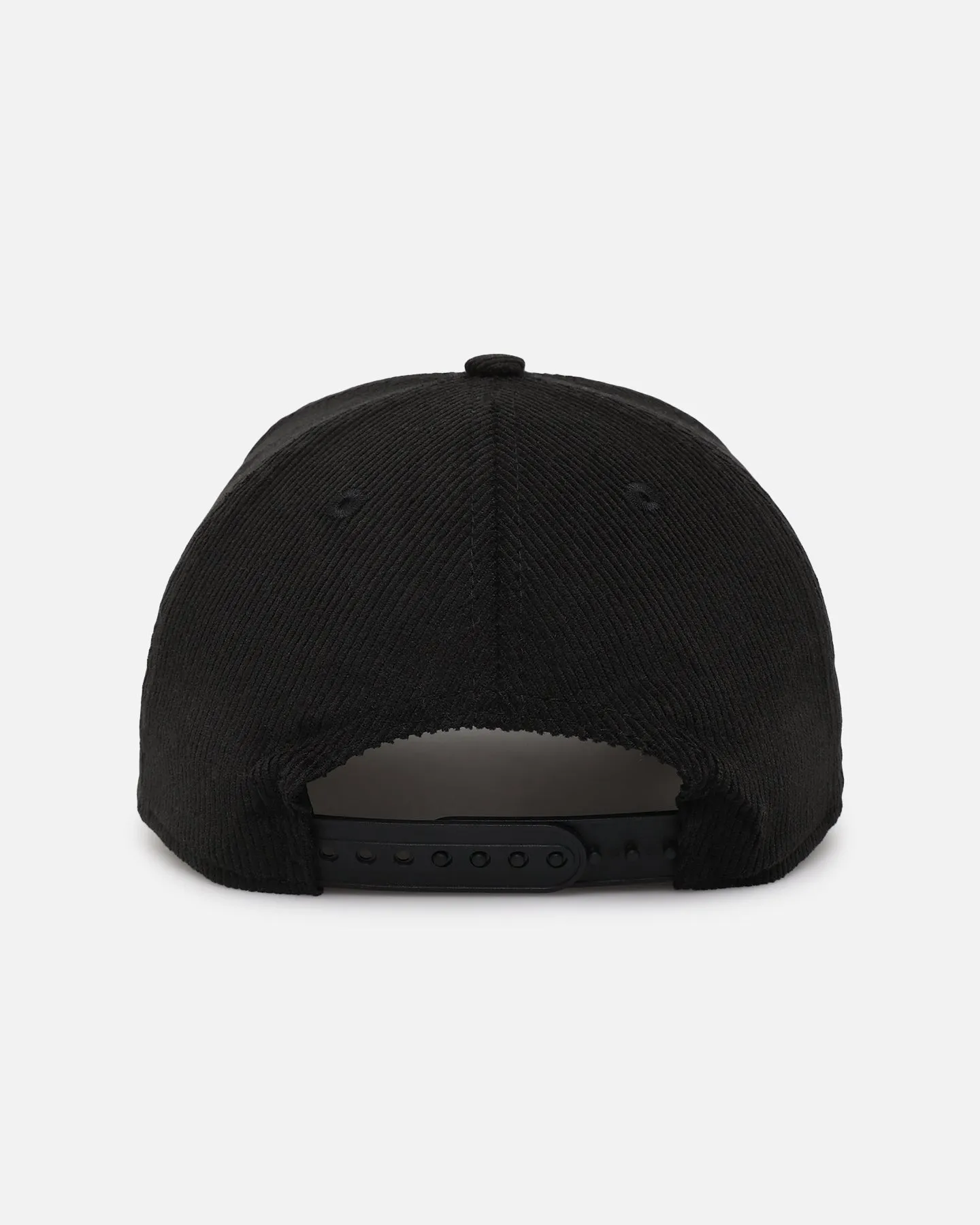 New Era Los Angeles Lakers 'Corduroy Suede' Pre-Curved Golfer Snapback Washed Black