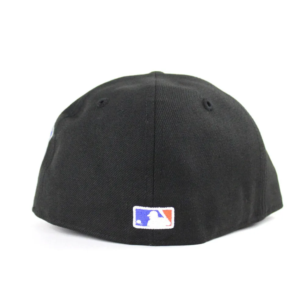 New York Mets 2000 Subway Series New Era 59Fifty Fitted Hats (Black ALT Gray Under Brim)