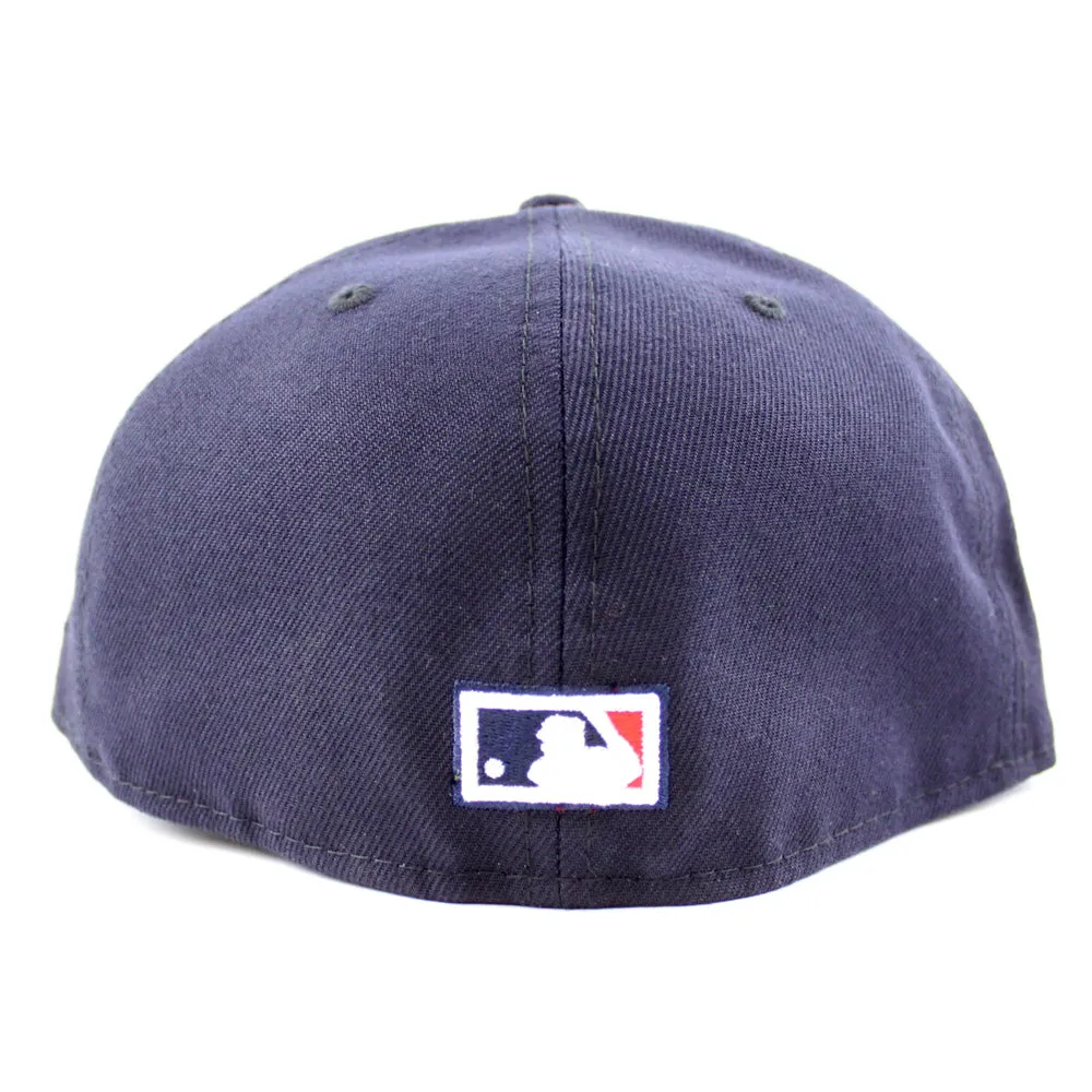 New York Yankees 1949 World Series Yankee Stadium New Era 59Fifty Fitted Hat (GITD Navy Green Under Brim)