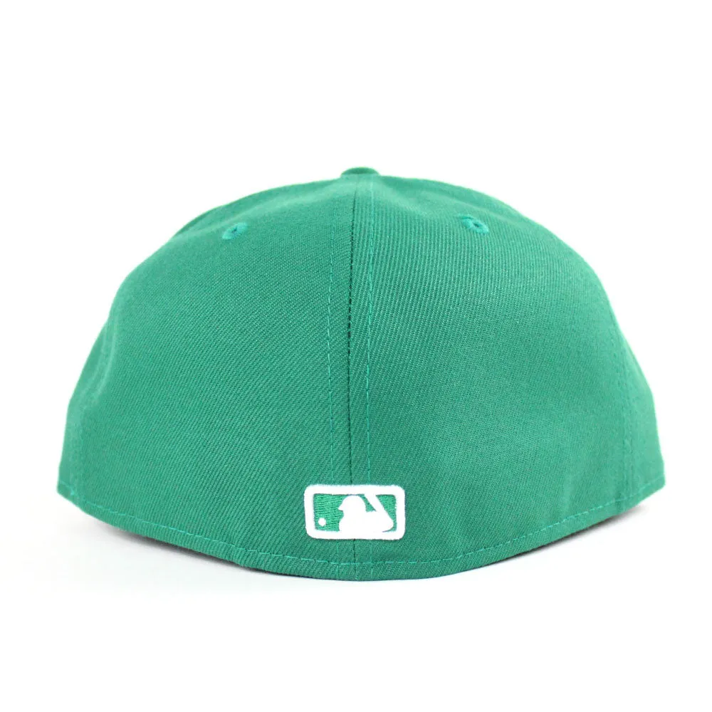 New York Yankees New Era 59Fifty Fitted Hat (Green Gray Under Brim)