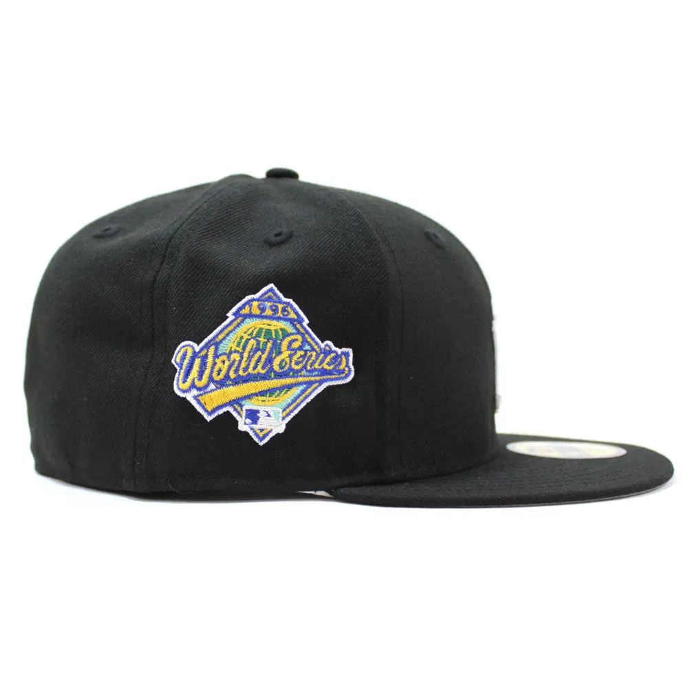 New York Yankees Statue of Liberty 1996 World Series 59Fifty New Era Fitted Hat (Black Grey Under Brim)